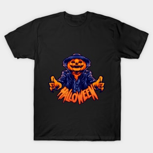 Halloween pumpkin head T-Shirt